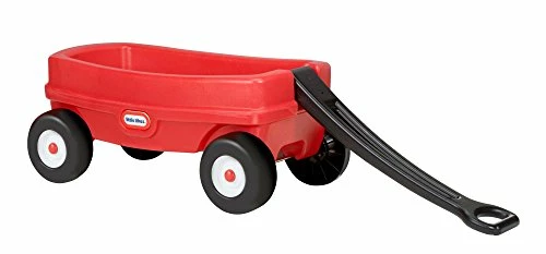 Outlet 🌟 ' Wagon – Red And Black, Indoor And Outdoor Play, Easy Assembly, Made Of Tough Plastic Inside And Out, Handle Folds For Easy Storage | Kids 18 🥰 3 Outlet 🌟 ' Wagon – Red And Black, Indoor And Outdoor Play, Easy Assembly, Made Of Tough Plastic Inside And Out, Handle Folds For Easy Storage | Kids 18 🥰 - Image 3