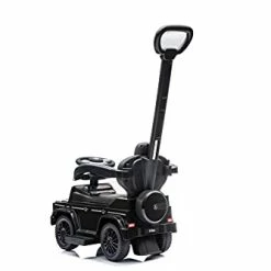 Coupon 💯 Mercedes G-Wagon 3 In 1 Push Car, Black ❤️