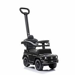Coupon 💯 Mercedes G-Wagon 3 In 1 Push Car, Black ❤️ -Kids' Tricycles Sales 31Zpppnkt3S
