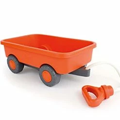 Discount β Wagon, Orange - Pretend Play, Motor Skills, Kids Outdoor Toy Vehicle. No BPA, Phthalates, PVC. Dishwasher Safe, Recycled Plastic, Made In USA π€©