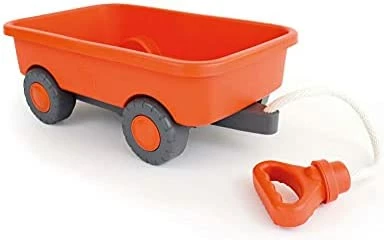 Discount ⭐ Wagon, Orange - Pretend Play, Motor Skills, Kids Outdoor Toy Vehicle. No BPA, Phthalates, PVC. Dishwasher Safe, Recycled Plastic, Made In USA 🤩 5 Discount ⭐ Wagon, Orange - Pretend Play, Motor Skills, Kids Outdoor Toy Vehicle. No BPA, Phthalates, PVC. Dishwasher Safe, Recycled Plastic, Made In USA 🤩 - Image 5