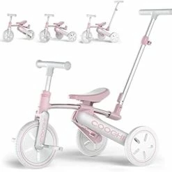 Cheapest โจ Cooghi 3-in-1 Kids Tricycle For Kids Ages 18 Months - 4 Years Old, 3 Wheels Toddler Tricycle With Detachable Pedal And Adjustable Seat, Pink ๐งจ 9 Cheapest โจ Cooghi 3-in-1 Kids Tricycle For Kids Ages 18 Months - 4 Years Old, 3 Wheels Toddler Tricycle With Detachable Pedal And Adjustable Seat, Pink ๐งจ -Kids' Tricycles Sales 31qK3SZMmuL. AC