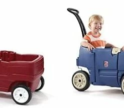 Best Sale ✨ Neighborhood Wagon With Seats, Red 💯 -Kids' Tricycles Sales 31sQb5IlxNL. AC