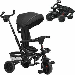 Best deal ๐ BABY JOY Tricycle, 7 In 1 Folding Toddler Bike W/ Removable Push Handle, Rotatable Seat, Adjustable Canopy, Safety Harness, Storage, Cup Holder, Trike For 1-5 Year Old, Tricycle For Toddlers (Pink) ๐ 12 Best deal ๐ BABY JOY Tricycle, 7 In 1 Folding Toddler Bike W/ Removable Push Handle, Rotatable Seat, Adjustable Canopy, Safety Harness, Storage, Cup Holder, Trike For 1-5 Year Old, Tricycle For Toddlers (Pink) ๐ -Kids' Tricycles Sales 41043r mAUL. AC