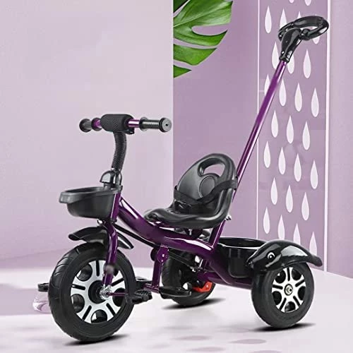 Flash Sale ๐ LSQXSS Kids Tricycles For Age 18 Month To 3 Years,Toddler Trikes With Auxiliary Push Handle,3 Wheelers Bicycle For Boys And ๐ง Girls,Non-Inflatable Titanium Wheel,Ride-on Bikes Blue ๐งจ 6 Flash Sale ๐ LSQXSS Kids Tricycles For Age 18 Month To 3 Years,Toddler Trikes With Auxiliary Push Handle,3 Wheelers Bicycle For Boys And ๐ง Girls,Non-Inflatable Titanium Wheel,Ride-on Bikes Blue ๐งจ - Image 6