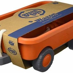 Promo π Wagon, Orange CB - Pretend Play, Motor Skills, Kids Outdoor Toy Vehicle. No BPA, Phthalates, PVC. Dishwasher Safe, Recycled Plastic, Made In USA π―