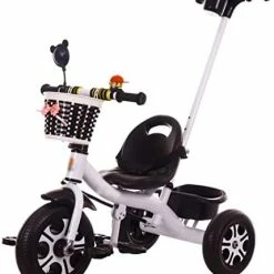 Wholesale 🌟 LSQXSS Kids Tricycles For Age 1.5 To 6 Year Old,Kids Trikes With Detachable Parent Pushrod,Retractable Footrest,Indoor Outdoor Boy Girl Ride-on Bike,Foam Wheel Green 🛒 -Kids' Tricycles Sales 412TqoDD10L. AC