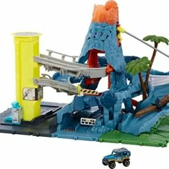 Deals 🌟 Matchbox Action Drivers Volcano Escape Playset, Includes 1 Matchbox Vehicle, Car-Activated Features, Lights & Sounds, Toy For Kids 🥰 -Kids' Tricycles Sales 412XIDatkCL. AC