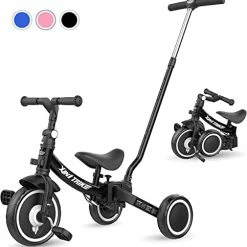 New ❤️ PLEKER 3 In 1 Toddler Bikes For 10 Month To 4 Years Old Kids Tricycles For Toddlers Balance Bike For 👧 Girls And Boys Yellow ⌛ -Kids' Tricycles Sales 413wisY5zOL. AC