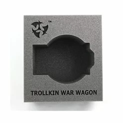 Best deal ⭐ Battle Foam 4 1/2" Trollbloods - War Wagon Half Tray 🤩