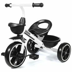 Best reviews of 🎁 KRIDDO Kids Tricycles Age 18 Month To 4 Years, Toddler Kids Trike For 1.5 To 3 Year Old, Gift Toddler Tricycles For 2 - 4 Year Olds, Trikes For Toddlers, White 😉