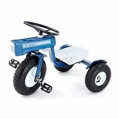Outlet π GCK-31 Kids Tractor Tricycle With Adjustable Seat, Steel Construction, Real Pneumatic Tires π