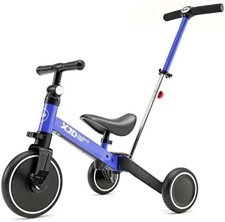 Promo 🔥 XJD 7 In 1 Toddler Bike With Push Handle For 1 To 3 Years Old Kids Toddler Tricycle With Push Handle For Boy Girl Baby Bike Infant Trike Kids Trikes (White) 🔔 6 Promo 🔥 XJD 7 In 1 Toddler Bike With Push Handle For 1 To 3 Years Old Kids Toddler Tricycle With Push Handle For Boy Girl Baby Bike Infant Trike Kids Trikes (White) 🔔 - Image 6