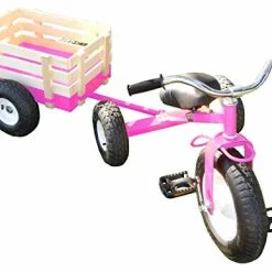 Best Sale 😍 Valley All Terrain Tricycle With Wagon (Pink), #CART-042P ✔️