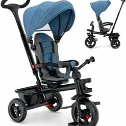 Brand new 𧨠HONEY JOY Tricycle, 5-in-1 Baby Tricycle Stroller W/Adjustable Push Handle & Canopy, Reversible Seat, EVA Wheels Cup Holder & Storage Basket, Push Tricycles For Toddlers Age 1.5-5 Year Old (Pink) π 15 Brand new 𧨠HONEY JOY Tricycle, 5-in-1 Baby Tricycle Stroller W/Adjustable Push Handle & Canopy, Reversible Seat, EVA Wheels Cup Holder & Storage Basket, Push Tricycles For Toddlers Age 1.5-5 Year Old (Pink) π -Kids' Tricycles Sales 417GmHi0jL. AC