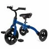 Cheap 👏 3 In 1 Toddler Tricycles For 2 - 4 Years Old Boys And 👧 Girls With Detachable Pedal And Bell | Foldable Baby Balance Bike Riding Toys For 24 Month Up Kids | Infant First 🎂 Birthday New Year Gift Blue 💯