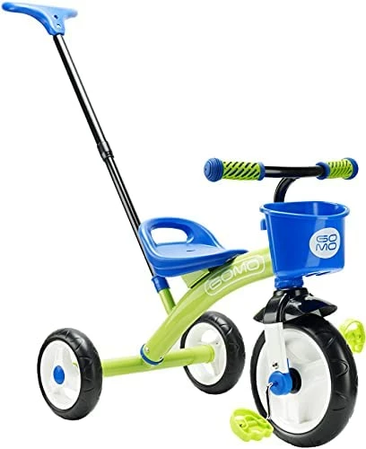 Cheap ๐ฅฐ Kids Tricycles For 2 Year Olds, 3 Year Olds & Kids 1-6, Big Wheels Baby Bike Toddler Bikes - Trikes For Toddlers With Push Handle (Green/Blue) ๐ 6 Cheap ๐ฅฐ Kids Tricycles For 2 Year Olds, 3 Year Olds & Kids 1-6, Big Wheels Baby Bike Toddler Bikes - Trikes For Toddlers With Push Handle (Green/Blue) ๐ - Image 6