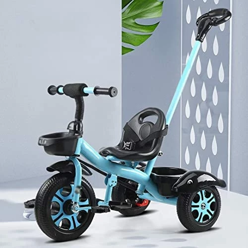 Flash Sale ๐ LSQXSS Kids Tricycles For Age 18 Month To 3 Years,Toddler Trikes With Auxiliary Push Handle,3 Wheelers Bicycle For Boys And ๐ง Girls,Non-Inflatable Titanium Wheel,Ride-on Bikes Blue ๐งจ 7 Flash Sale ๐ LSQXSS Kids Tricycles For Age 18 Month To 3 Years,Toddler Trikes With Auxiliary Push Handle,3 Wheelers Bicycle For Boys And ๐ง Girls,Non-Inflatable Titanium Wheel,Ride-on Bikes Blue ๐งจ - Image 7