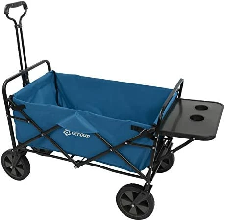 Promo 🔥 Get Out! Wagon Cart In Red - Foldable Wagon For Storage Multi-Use Utility Wagon With Side Table And Handl 😀 6 Promo 🔥 Get Out! Wagon Cart In Red - Foldable Wagon For Storage Multi-Use Utility Wagon With Side Table And Handl 😀 - Image 6