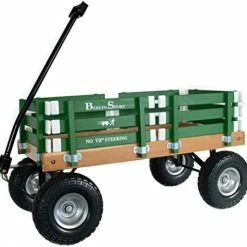 Discount 😉 The Berlin Flyer Berlin Flyer Sport Kid's Wagon - Model F410 - Amish Made In Ohio, USA - 10" No-Flat Tires (Red) 😍 -Kids' Tricycles Sales 419BUBNWW L. AC