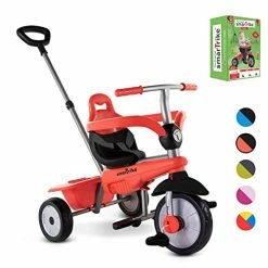 Coupon 💯 Breeze Toddler Tricycle For 1,2,3 Year Olds - 3 In 1 Multi-Stage Trike, Red 🎁