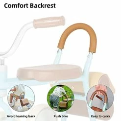 Outlet 🤩 JOYSTAR Toddler Tricycle For 2-4 Year Old Boys And 👧 Girls, Baby Balance Bike With Pedals, Retro Style Trike With 3 Wheels, First Toddler Bikes, 1st 🎂 Birthday Gifts Z-pink 🥰 -Kids' Tricycles Sales 41B7rx1IGaL