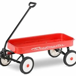 Discount 👏 Kids And Toddler Classic 34-Inch Steel Pull Wagon, 8-inch Wheels, Red/Black 🌟