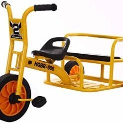 Cheap 👍 MJKCBD Kids Tricycle Perfect For Two Riders Ages 3+ Encourages Active Play, Social Interaction – Daycare And Classroom Outdoor Play Equipment Load 300lbs. ,Red 5107 👍 -Kids' Tricycles Sales 41CFeH71wRL. AC