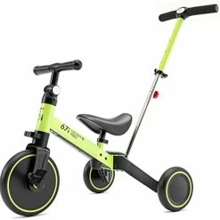 Best Pirce ❤️ 67i 3 In 1 Tricycle For 1-3 Year Old Toddler Bike Kids Tricycles For 1-3 Year Olds Toddler Tricycle Kids Trikes Adjustable Seat And Removable Pedal Baby Balance Bike Boys 👧 Girls Pink+handle 💯 -Kids' Tricycles Sales 41CajvwThL. AC