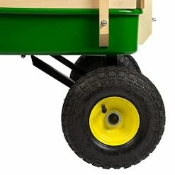 Flash Sale ✨ John Deere Steel Stake Wagon, Green 🔔 -Kids' Tricycles Sales 41DqVnv3AAS