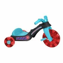 Hot Sale π American Plastic Toys Mini Trike Tricycle, Strong Steel Axles For Balance, Motor Skills Development, Red, Blue, Cool Graphics, Ages 18 Months+ π