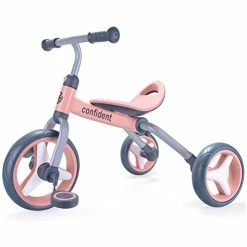 Best Sale 🔥 4 In 1 Tricycle For Toddlers Age 2-5, Folding Kids Trike Tricycles Toddler Bike With Adjustable Seat And Removable Pedal, Baby Balance Bike Ride-on Toys Gift For Baby Boys 👧 Girls 🥳 Birthday White 🥰