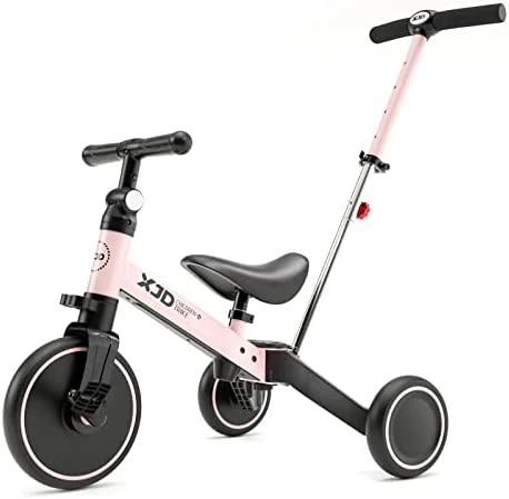 Promo 🔥 XJD 7 In 1 Toddler Bike With Push Handle For 1 To 3 Years Old Kids Toddler Tricycle With Push Handle For Boy Girl Baby Bike Infant Trike Kids Trikes (White) 🔔 8 Promo 🔥 XJD 7 In 1 Toddler Bike With Push Handle For 1 To 3 Years Old Kids Toddler Tricycle With Push Handle For Boy Girl Baby Bike Infant Trike Kids Trikes (White) 🔔 - Image 8