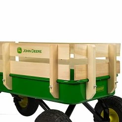 Flash Sale ✨ John Deere Steel Stake Wagon, Green 🔔 -Kids' Tricycles Sales 41Fc5SdCYxS