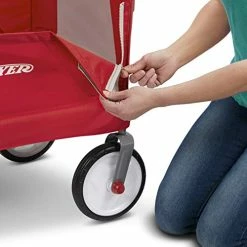 Cheapest 😍 3-In-1 EZ Folding, Outdoor Collapsible Wagon For Kids & Cargo, Red Folding Wagon 🌟 -Kids' Tricycles Sales 41GjtFlQUwL