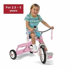 New π Classic Pink Dual Deck Tricycle Ride On, 31.5L X 24.5W X 21.5H In π 12 New π Classic Pink Dual Deck Tricycle Ride On, 31.5L X 24.5W X 21.5H In π -Kids' Tricycles Sales 41HUCd9FXfL