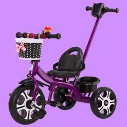 Wholesale 🌟 LSQXSS Kids Tricycles For Age 1.5 To 6 Year Old,Kids Trikes With Detachable Parent Pushrod,Retractable Footrest,Indoor Outdoor Boy Girl Ride-on Bike,Foam Wheel Green 🛒 -Kids' Tricycles Sales 41IaR4ZZ0L. AC