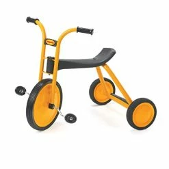 Hot Sale 🌟 Children's Factory Children’s Factory, Angeles MyRider Maxi Trike, AFB3630, Yel-Blk, Kids Outdoor Playground Riding Activity, Classroom, Daycare & Preschool Tricycle Yellow-black 👍