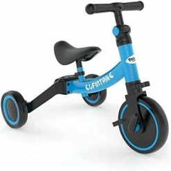 New ❤️ PLEKER 3 In 1 Toddler Bikes For 10 Month To 4 Years Old Kids Tricycles For Toddlers Balance Bike For 👧 Girls And Boys Yellow ⌛ -Kids' Tricycles Sales 41JLc3vTBcL. AC