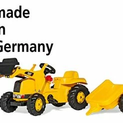 Best deal ✔️ Rolly Toys CAT Construction Pedal Tractor: Front Loader Tractor With Detachable Trailer, Youth Ages 2.5+ , Yellow 🧨 -Kids' Tricycles Sales 41K2jr0QbjL