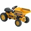 Best Pirce 😍 USA Big Toys Kalee Dump Kids Pedal Tractor Yellow 🔥