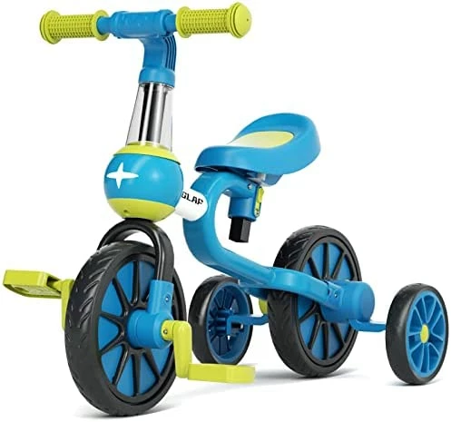 Budget π― GLAF Toddler Tricycle For 1-3 Years Olds Kids Trike Bike For Ages 2 π§ Girls Boys 4 In 1 Toddlers Bike With Push Handle Removable Pedal And Adjustable Seat Height Blue π₯° 14 Budget π― GLAF Toddler Tricycle For 1-3 Years Olds Kids Trike Bike For Ages 2 π§ Girls Boys 4 In 1 Toddlers Bike With Push Handle Removable Pedal And Adjustable Seat Height Blue π₯° - Image 14