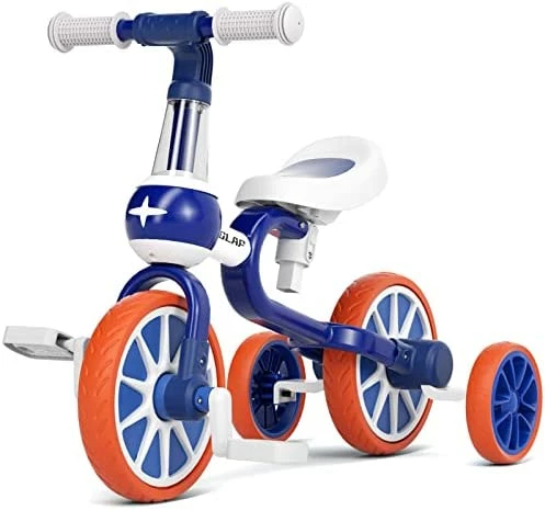 Budget π― GLAF Toddler Tricycle For 1-3 Years Olds Kids Trike Bike For Ages 2 π§ Girls Boys 4 In 1 Toddlers Bike With Push Handle Removable Pedal And Adjustable Seat Height Blue π₯° 7 Budget π― GLAF Toddler Tricycle For 1-3 Years Olds Kids Trike Bike For Ages 2 π§ Girls Boys 4 In 1 Toddlers Bike With Push Handle Removable Pedal And Adjustable Seat Height Blue π₯° - Image 7