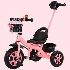 Wholesale 🌟 LSQXSS Kids Tricycles For Age 1.5 To 6 Year Old,Kids Trikes With Detachable Parent Pushrod,Retractable Footrest,Indoor Outdoor Boy Girl Ride-on Bike,Foam Wheel Green 🛒 -Kids' Tricycles Sales 41KqdQwuiL. AC