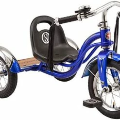 Hot Sale 🔔 Schwinn Roadster Bike For Toddlers, Kids Classic Tricycle, Boys And 👧 Girls Ages 2 - 4 Years Old, Steel Trike Frame, Rear Deck Made Of Genuine Wood, & Fabric Tassels Teal 🔔 -Kids' Tricycles Sales 41L5nV0GGgL. AC