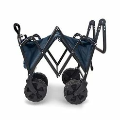 Best reviews of 🌟 NDERFOLD S2 Push & Pull Utility Folding Wagon With Wide Beach Tires Featuring Adjustable Push Handle, Telescopic Pull Handle With Spring Bounce Technology, And Storage Pouch, B 😉 -Kids' Tricycles Sales 41N9wo19r3L