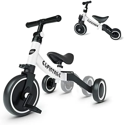 Promo 🔔 Besrey 5 In 1 Toddler Bike For 10 Month To 4 Years Old Kids, Toddler Tricycle Kids Trikes Tricycle, Gift & Toys For Boy & Girl, Balance Training, Removable Pedals Red 🥰 13 Promo 🔔 Besrey 5 In 1 Toddler Bike For 10 Month To 4 Years Old Kids, Toddler Tricycle Kids Trikes Tricycle, Gift & Toys For Boy & Girl, Balance Training, Removable Pedals Red 🥰 - Image 13