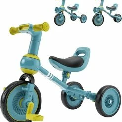 Budget π― GLAF Toddler Tricycle For 1-3 Years Olds Kids Trike Bike For Ages 2 π§ Girls Boys 4 In 1 Toddlers Bike With Push Handle Removable Pedal And Adjustable Seat Height Blue π₯° 24 Budget π― GLAF Toddler Tricycle For 1-3 Years Olds Kids Trike Bike For Ages 2 π§ Girls Boys 4 In 1 Toddlers Bike With Push Handle Removable Pedal And Adjustable Seat Height Blue π₯° -Kids' Tricycles Sales 41Nu2ICRC4L. AC
