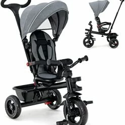 Brand new 𧨠HONEY JOY Tricycle, 5-in-1 Baby Tricycle Stroller W/Adjustable Push Handle & Canopy, Reversible Seat, EVA Wheels Cup Holder & Storage Basket, Push Tricycles For Toddlers Age 1.5-5 Year Old (Pink) π 16 Brand new 𧨠HONEY JOY Tricycle, 5-in-1 Baby Tricycle Stroller W/Adjustable Push Handle & Canopy, Reversible Seat, EVA Wheels Cup Holder & Storage Basket, Push Tricycles For Toddlers Age 1.5-5 Year Old (Pink) π -Kids' Tricycles Sales 41Nwawa107L. AC