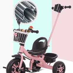 Wholesale 🌟 LSQXSS Kids Tricycles For Age 1.5 To 6 Year Old,Kids Trikes With Detachable Parent Pushrod,Retractable Footrest,Indoor Outdoor Boy Girl Ride-on Bike,Foam Wheel Green 🛒 -Kids' Tricycles Sales 41O3jbWGPWL